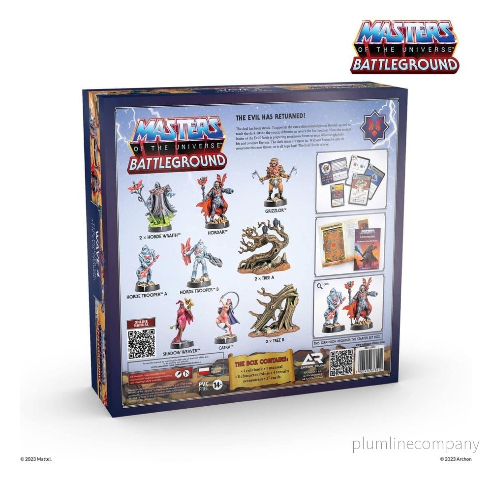 Masters of the Universe: Battleground Miniatyrspel Våg 4: Den Ondska Hordens Makt – Engelska versionen - Bild 2
