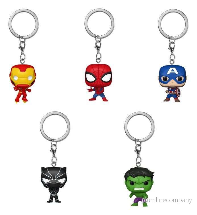 Marvel Comics POP! Vinyl Nyckelringar 4 cm Display (12) - Bild 2