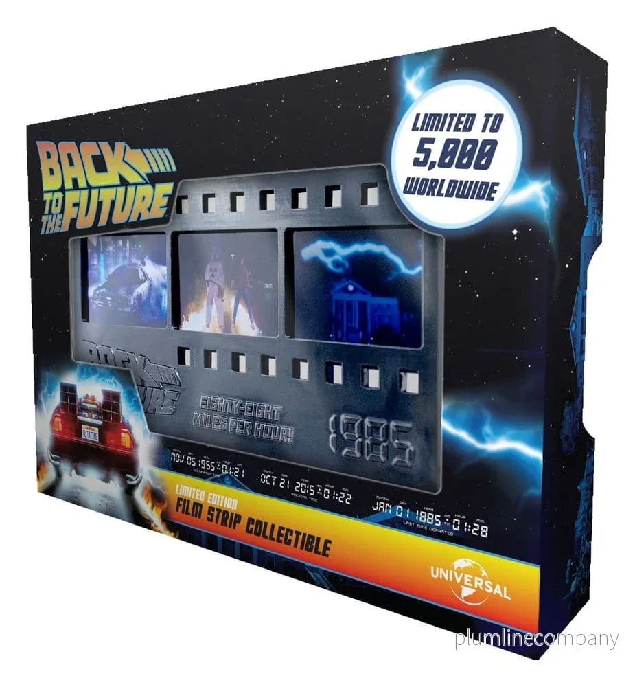 Back to the Future Ingot Metal Film Strip samlarobjekt Limited Edition - Bild 3