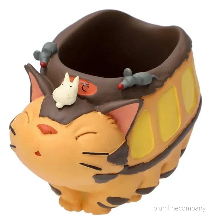 Min granne Totoro Pennhållare Totoro Catbus Min granne Totoro Pennhållare Totoro Catbus