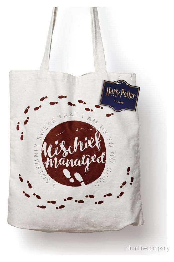 Harry Potter Tote Bag Marauder's Map i bomull - Bild 2