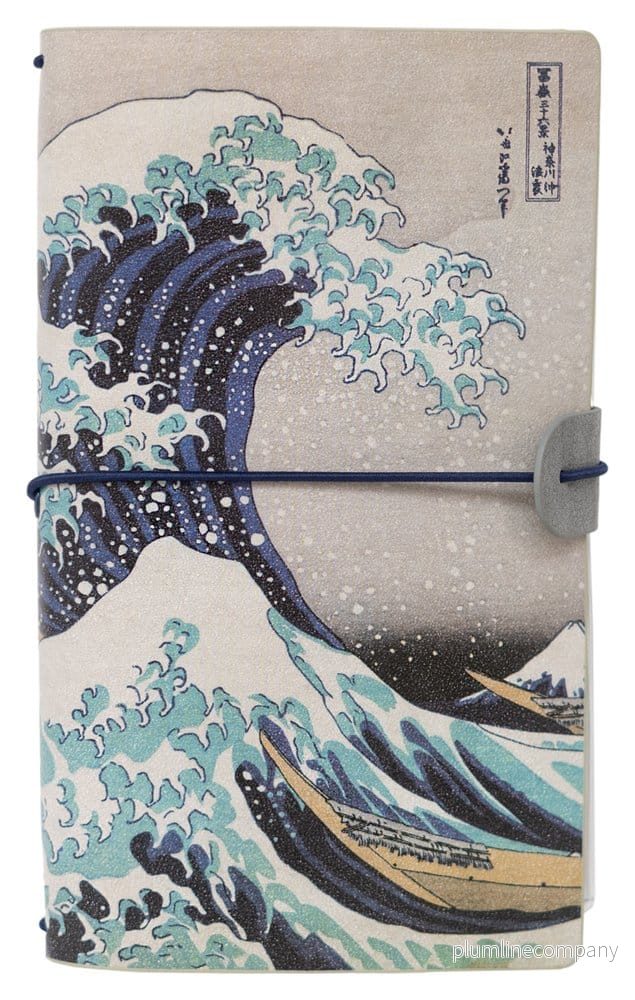 Hokusai Resedagbok Den Stora Vågen i Kanagawa 20 cm - Bild 2