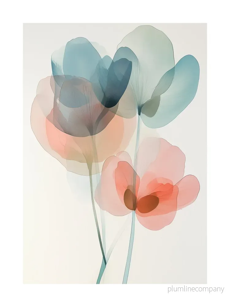 Flourishing Layers Poster