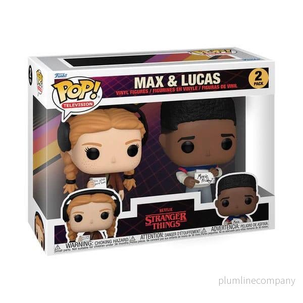 Stranger Things POP Animation Figurer 2-Pack Max & Lucas 9 cm - Bild 3