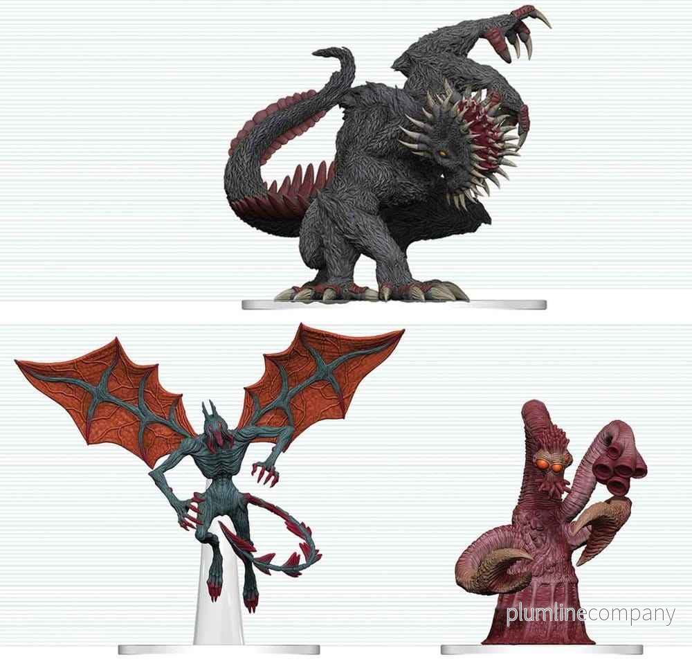 D&D Icons of the Realms Förmålade Minifigurer Maddening Monsters of Ravenloft - Bild 3