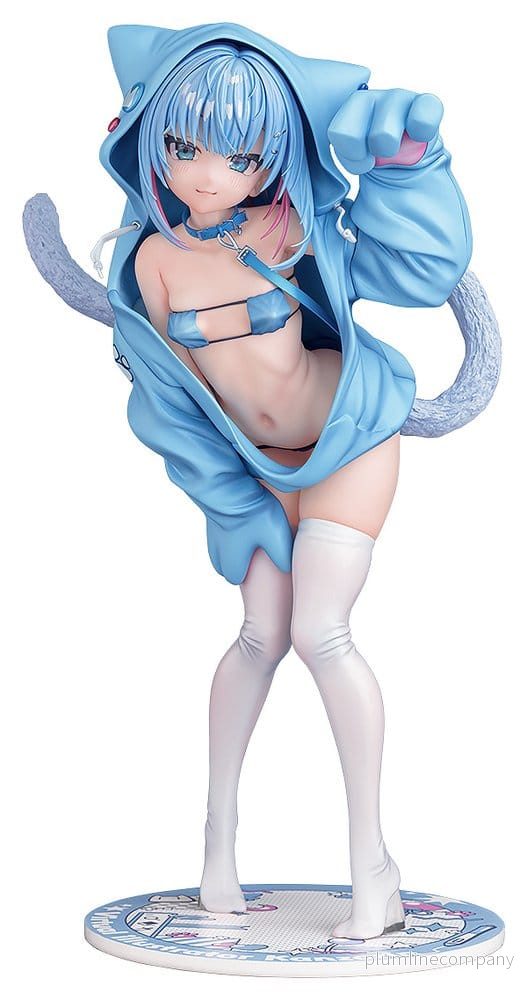 Virtuell illustratör Kanzarin PVC-figur i skala 1/6 Kanzarin-chan: Kattöron-Hoodie version, 26 cm Virtuell illustratör Kanzarin PVC-figur i skala 1/6 Kanzarin-chan: Kattöron-Hoodie version, 26 cm