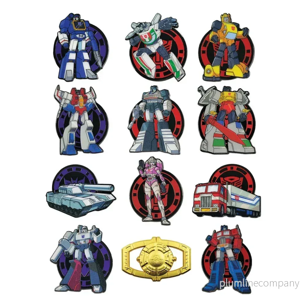 Transformers Pin Badge Display – Mystery Pin Badge (12 St.) Transformers Pin Badge Display – Mystery Pin Badge (12 St.)