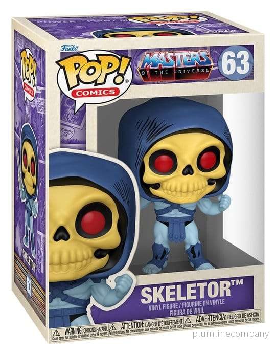 MOTU Vintage POP! Comics Vinyl Skeletor 9 cm - Bild 2