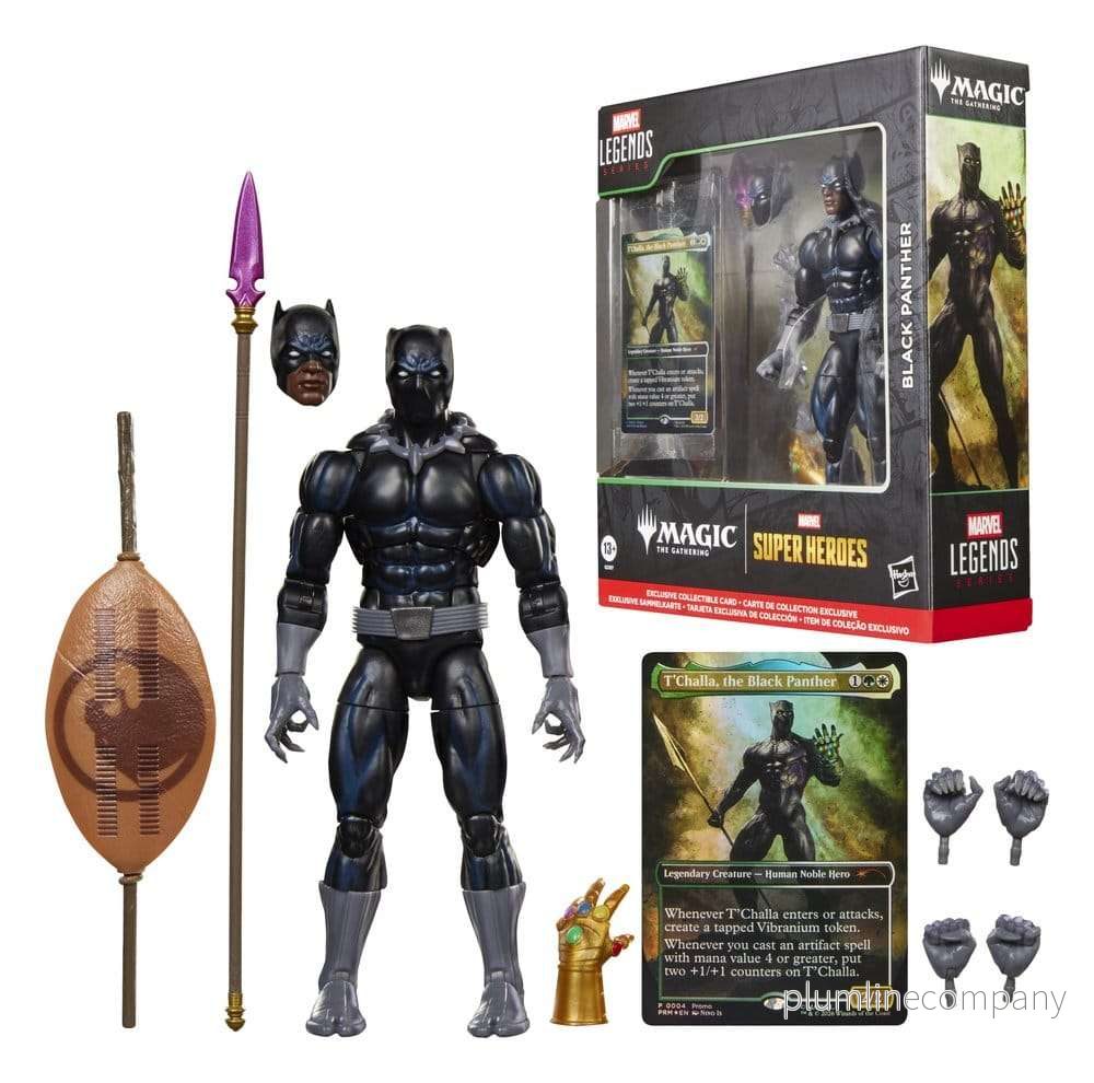Magic: The Gathering x Marvel Super Heroes Marvel Legends Actionfigur Black Panther 15 cm - Bild 3