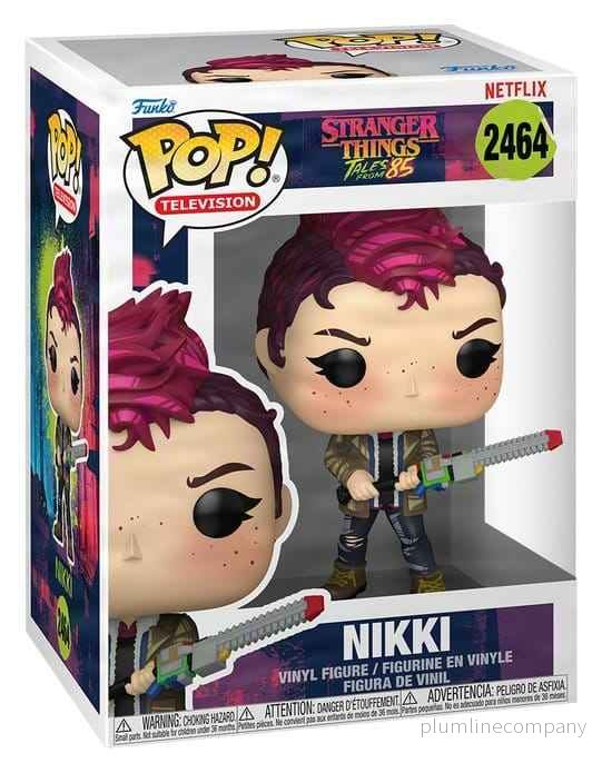Stranger Things: Berättelser från '86 POP! Animation Figur Nikki 9 cm - Bild 3