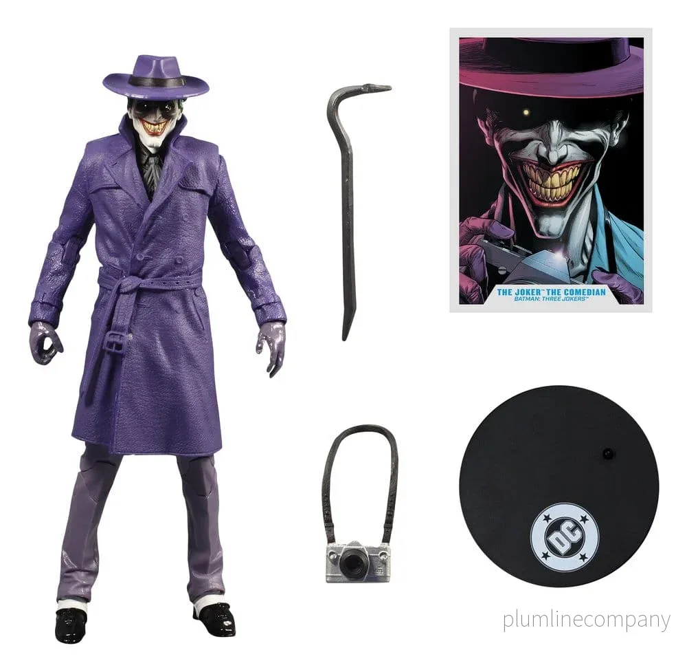 DC Multiverse McFarlane Vault Collection Actionfigur The Joker (The Comedian) (Batman: Three Jokers) 18 cm - Bild 3