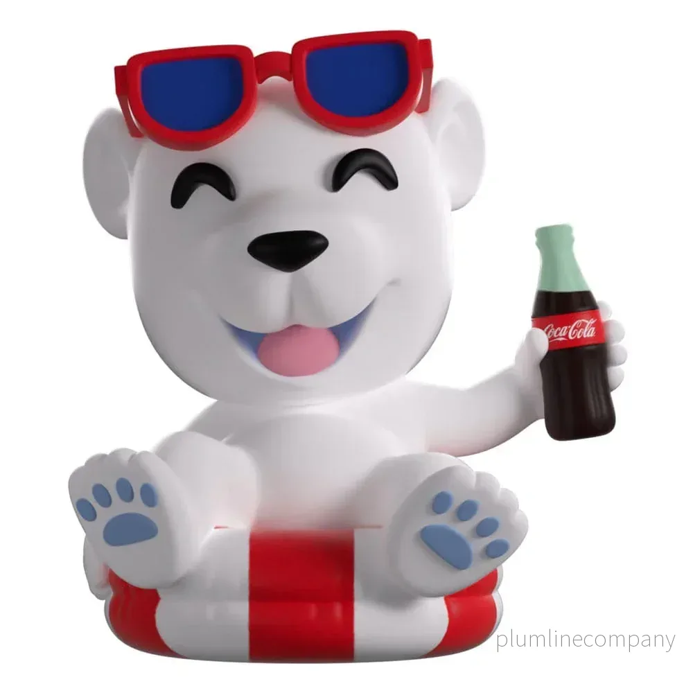 Coca-Cola Vinyl Figur: Coca-Cola Polar Bear 8 cm Coca-Cola Vinyl Figur: Coca-Cola Polar Bear 8 cm