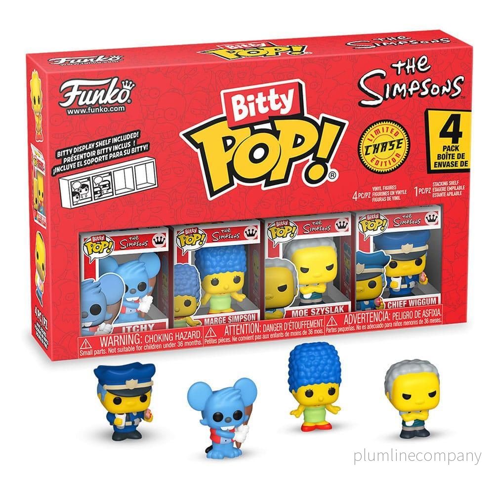The Simpsons Bitty POP! Figur 4-Pack Series 2 – 2 cm - Bild 2