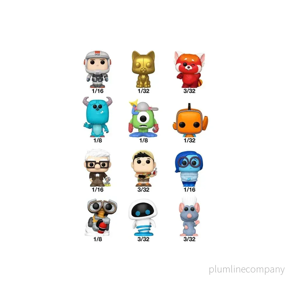 Pixar Bitty POP! Vinyl Figures Display (32) - 2,5 cm - Bild 3