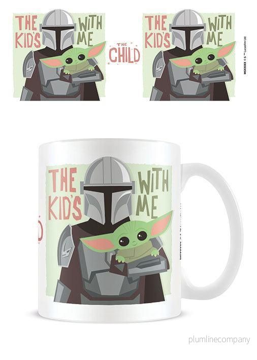 Star Wars The Mandalorian Mug The Kids With Me Star Wars The Mandalorian Mug The Kids With Me