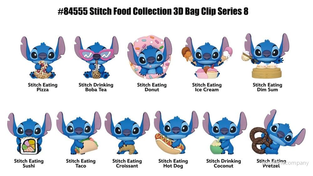 Lilo & Stitch 3D Foam Bag Clip Series 8 Display (24) - Bild 3