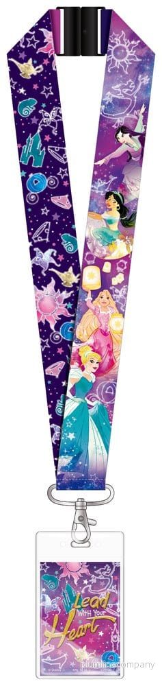 Disney Prinsessa Deluxe Lanyard med korthållare – Led med ditt hjärta