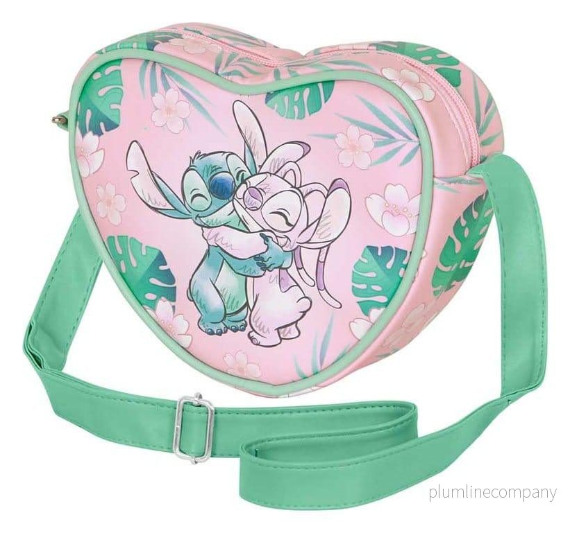 Lilo & Stitch Casual Heart Crossbody Bag Kram Pink Lilo & Stitch Casual Heart Crossbody Bag Kram Pink