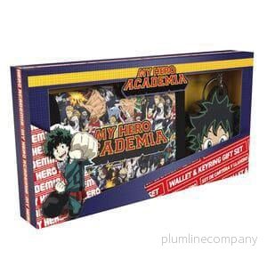 My Hero Academia 2-Dels Plånbok Set med Nyckelring