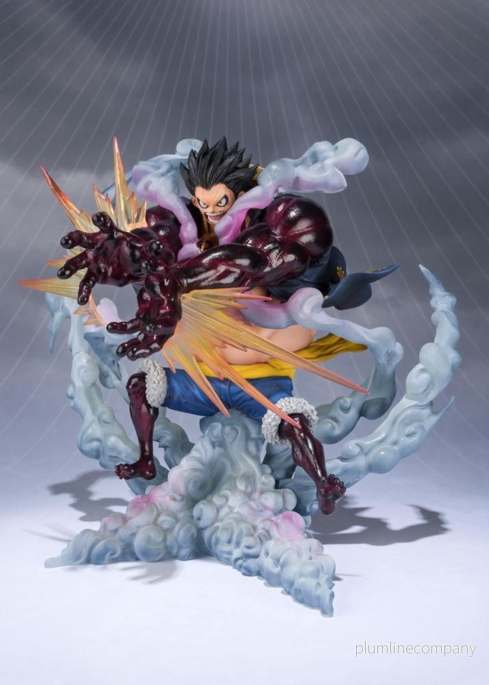 One Piece FiguartsZERO PVC Figur Monkey D. Luffy Gear 4 Leo Bazooka Reissue 18 cm One Piece FiguartsZERO PVC Figur Monkey D. Luffy Gear 4 Leo Bazooka Reissue 18 cm