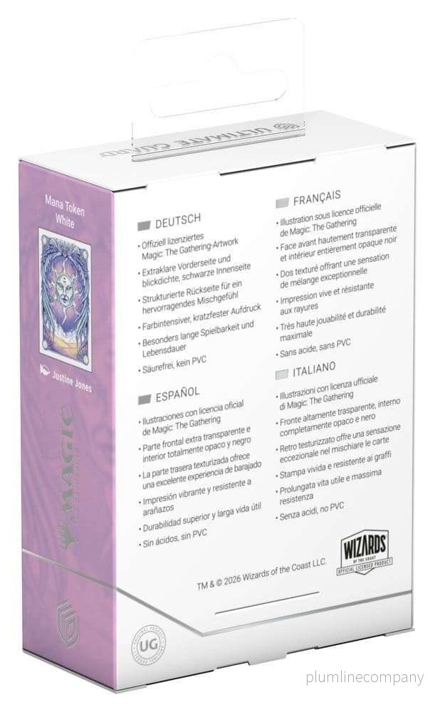 Ultimate Guard Art Sleeves Magic: The Gathering "Mana Token" - Plains - Bild 3