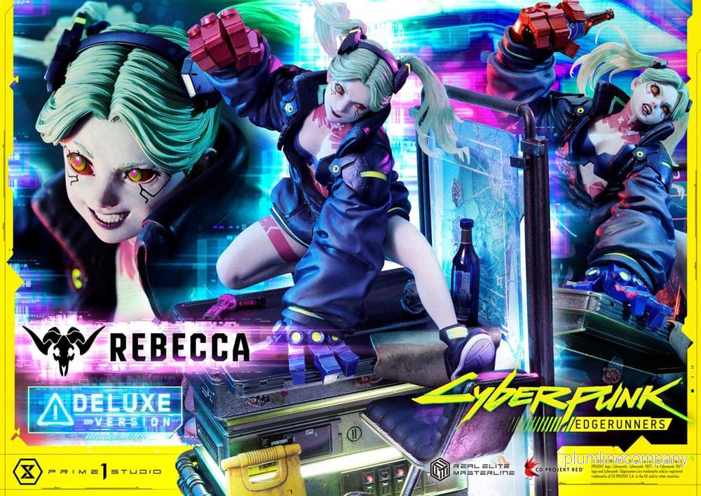 Cyberpunk: Edgerunners Real Elite Masterline Series Statue 1/4 Rebecca Deluxe Bonus Version 54 cm - Bild 2