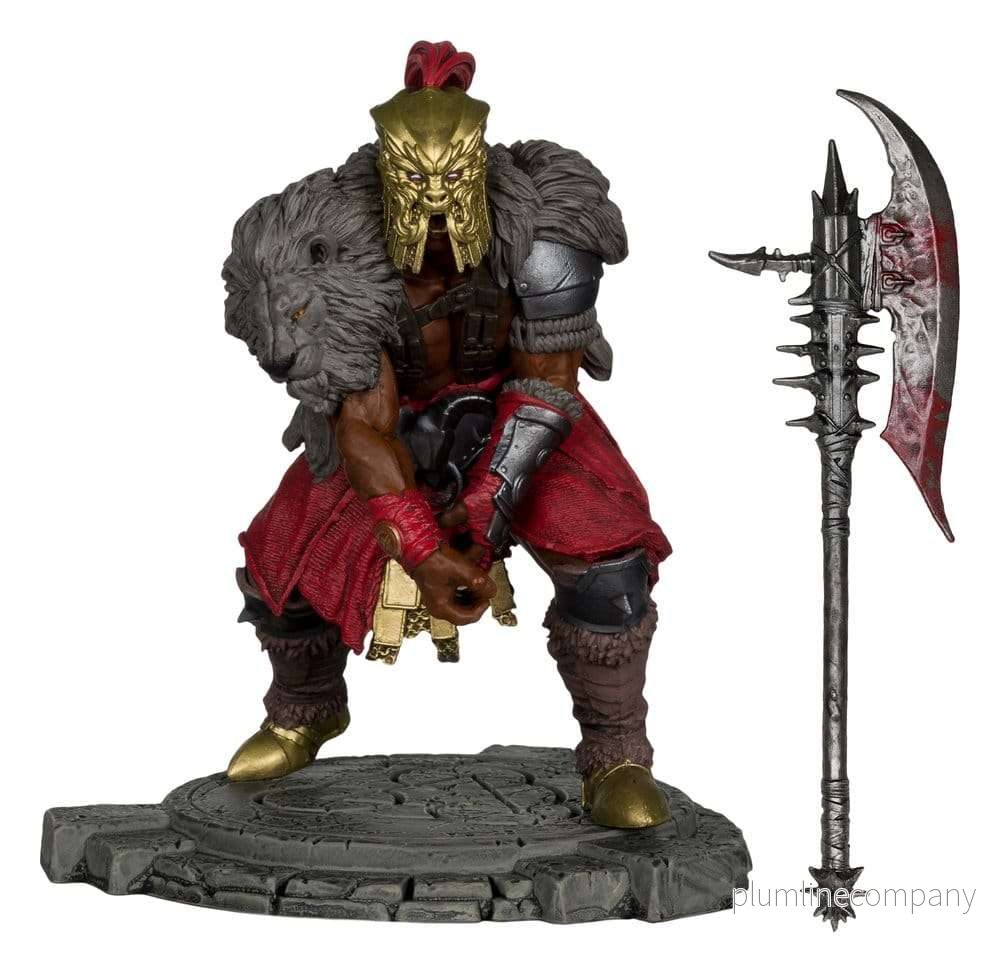 Diablo IV Barbarian poserad figur i skala 1/12 – Limited Edition 12 cm - Bild 2