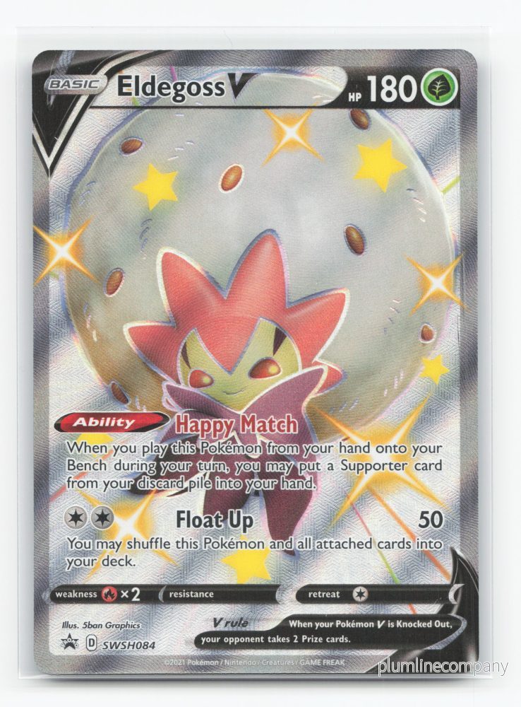 Eldegoss V SWSH084 - SWSH Black Star Promos