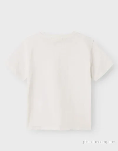 Lil' Atelier MINI LOOSE FIT T-SHIRT - Coconut Milk - Bild 2