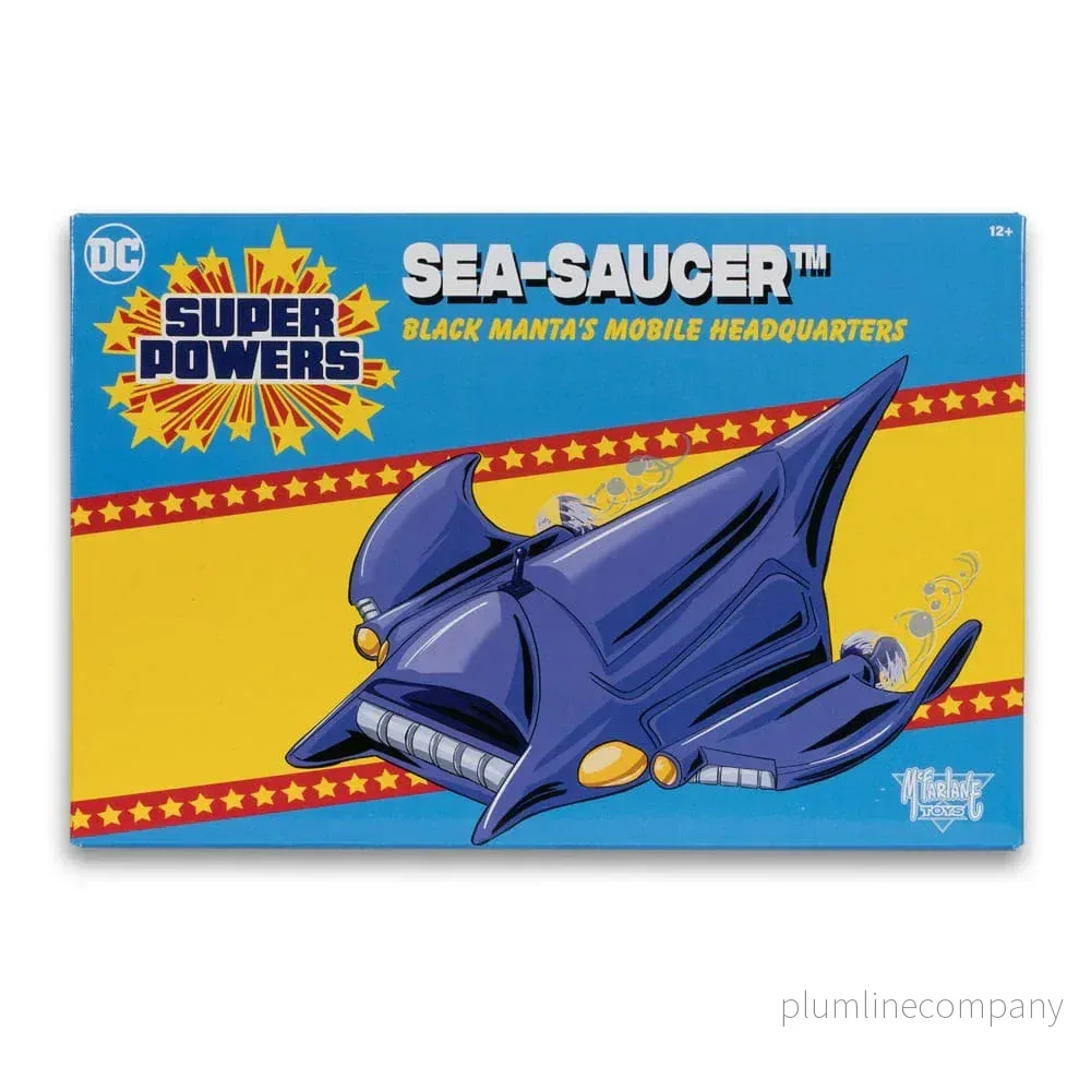 DC Direct Super Powers Black Manta Sea Saucer 10 cm - Bild 3