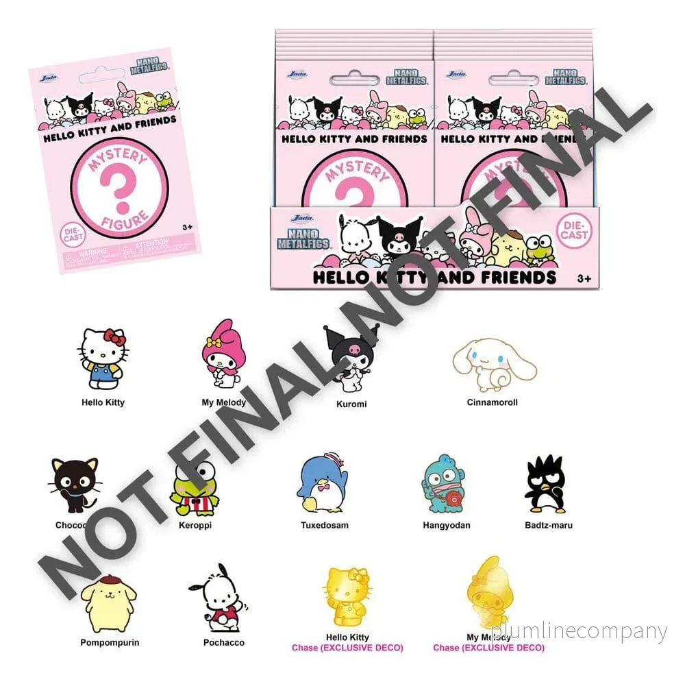 Sanrio Nanofigs Hello Kitty Blindpaket Display (24 stycken) Sanrio Nanofigs Hello Kitty Blindpaket Display (24 stycken)