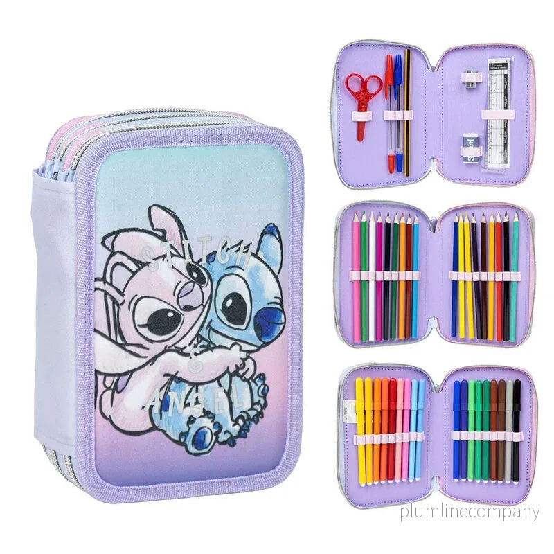 Disney Stitch Trippel Pennfodral Disney Stitch Trippel Pennfodral