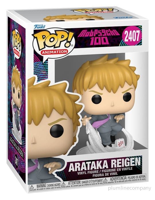 Mob Psycho 100 POP! Animation Figur Arataka Reigen 9 cm - Bild 2