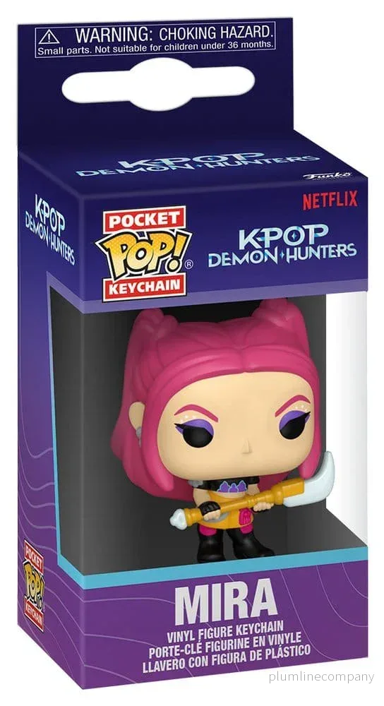 KPop Demon Hunters POP! Vinyl Nyckelrings 4 cm Mira Display (12) - Bild 3