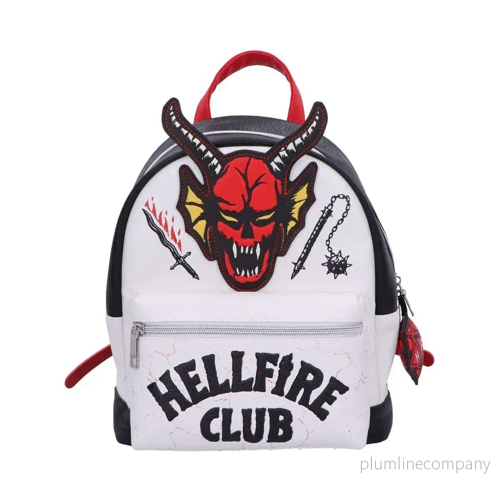 Stranger Things Ryggsäck Hellfire Club 28 cm Stranger Things Ryggsäck Hellfire Club 28 cm