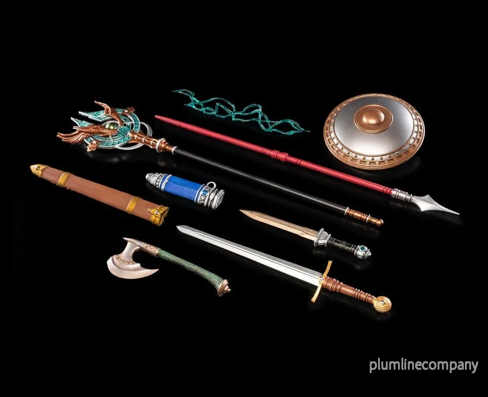 Mythic Legions Actionfigur Tillbehör Paket med Hjälteliga Vapen