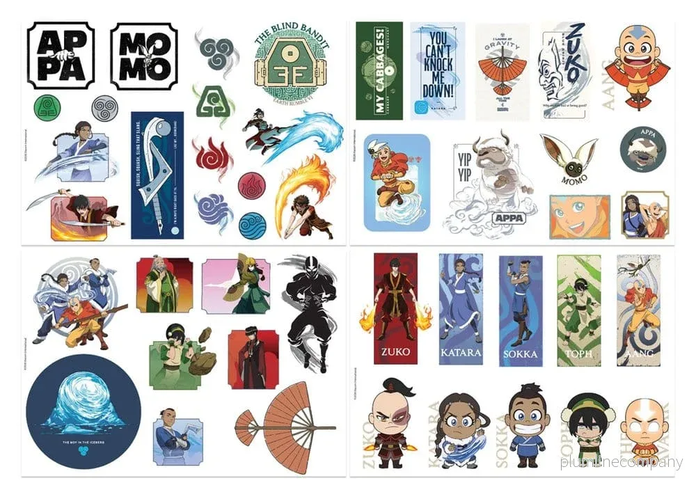 Avatar: The Last Airbender Tech Klistermärke Paket - Bild 2