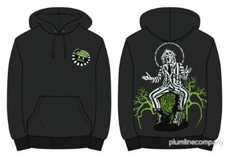 Beetlejuice Hoodtröja Främre Bakre Världsturné - Bild 2