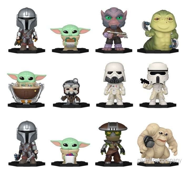 Star Wars Mystery Mini Figures 5 cm The Mandalorian and Grogu Series 2 Display (12) Star Wars Mystery Mini Figures 5 cm The Mandalorian and Grogu Series 2 Display (12)