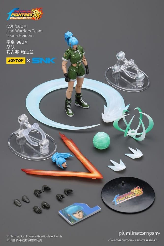 The King Of Fighters '98 Action Figur Hero Team Leona Heidern 11 cm - Bild 3