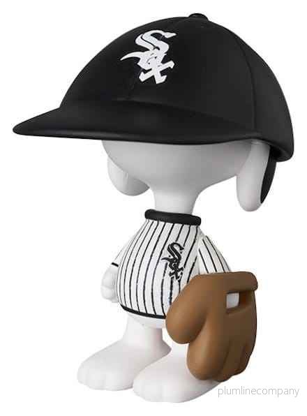 MLB × Peanuts UDF PVC-figur Chicago White Sox Snoopy 7 cm MLB × Peanuts UDF PVC-figur Chicago White Sox Snoopy 7 cm