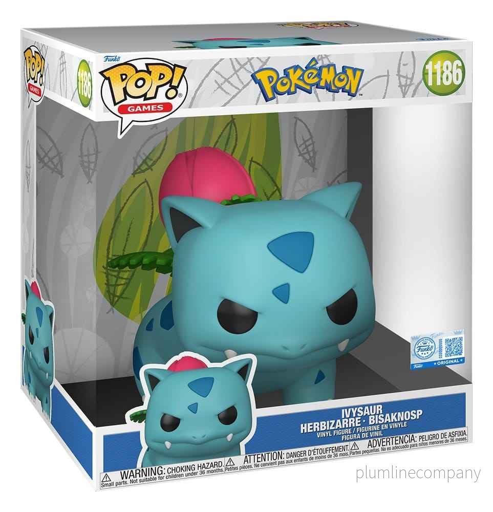Pokémon Superstor Jumbo POP! Figur Ivysaur 25 cm - Bild 2