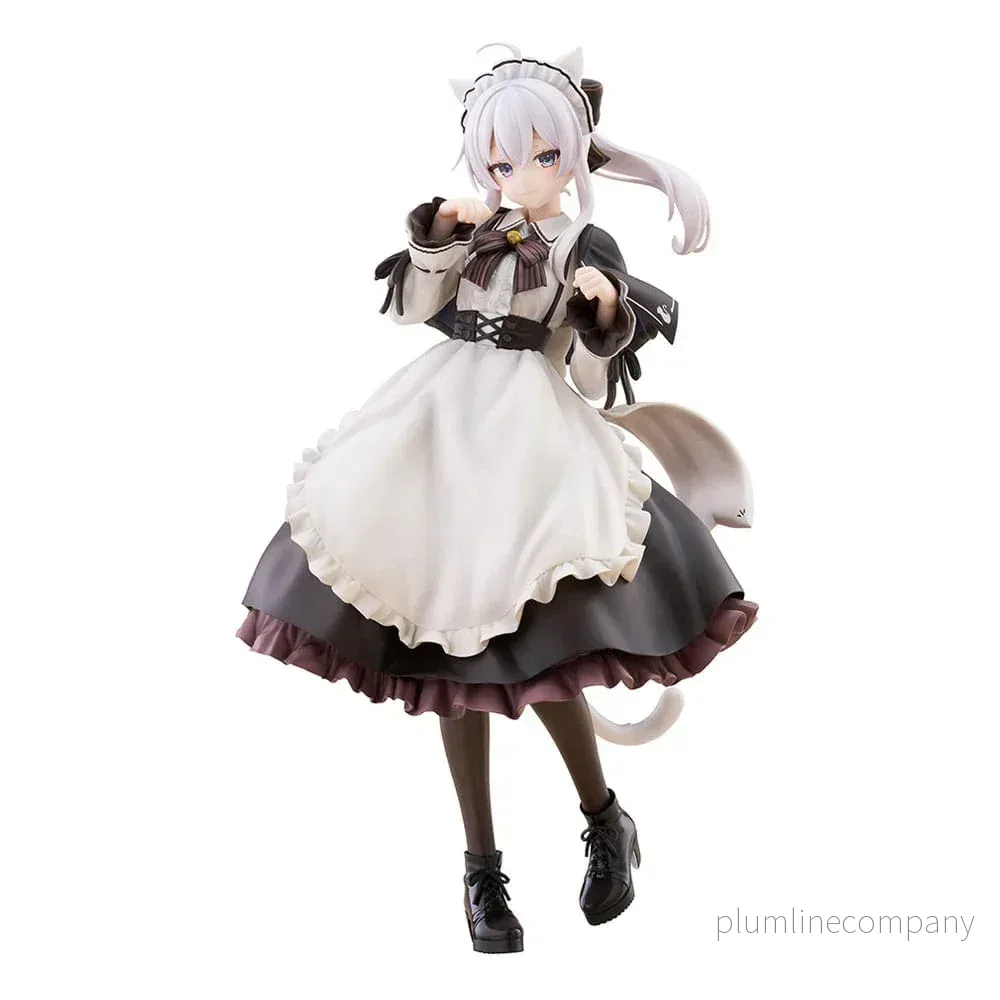 Wandering Witch: Elaina F:NEX PVC Figur 1/7 Elaina i Tjänarinnans Kostym med Kattöron Ver. 24 cm