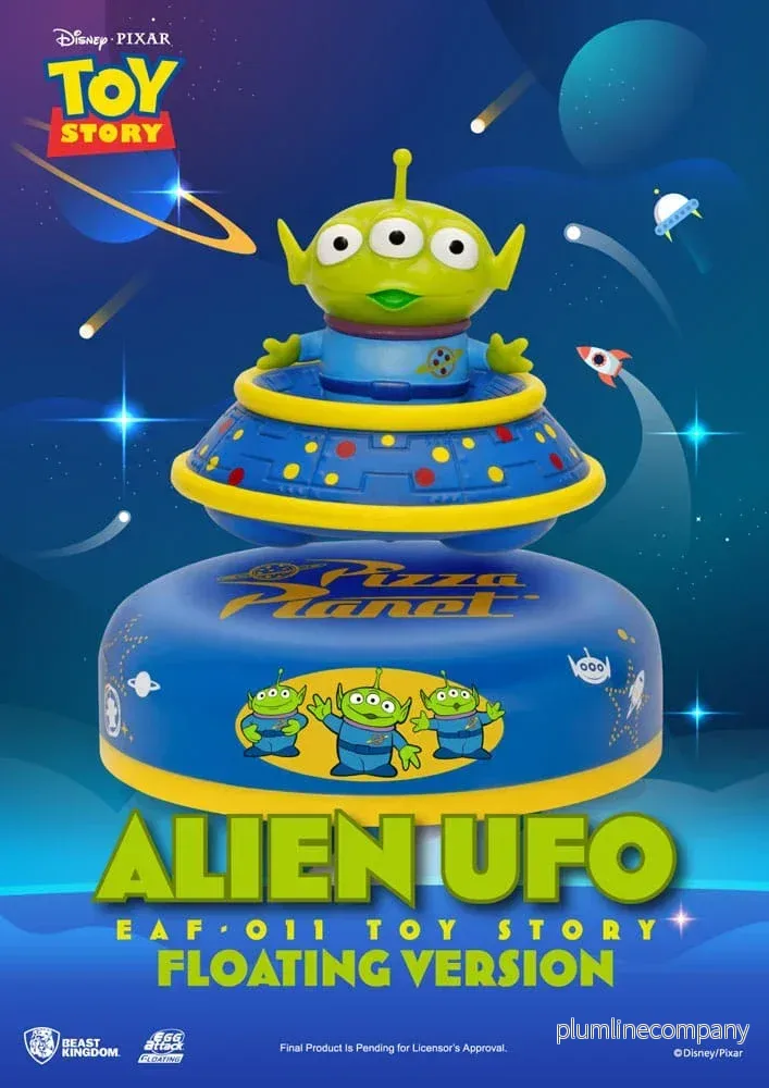 Toy Story Egg Attack Flygande Modell Alien UFO 6 cm - Bild 2