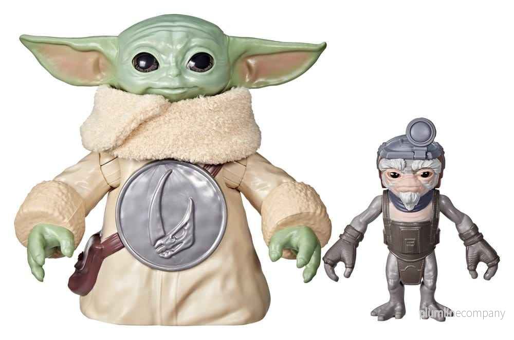 Star Wars: The Mandalorian & Grogu Elektronisk Actionfigur Huggin’ Grogu & Anzellan 17 cm Star Wars: The Mandalorian & Grogu Elektronisk Actionfigur Huggin’ Grogu & Anzellan 17 cm