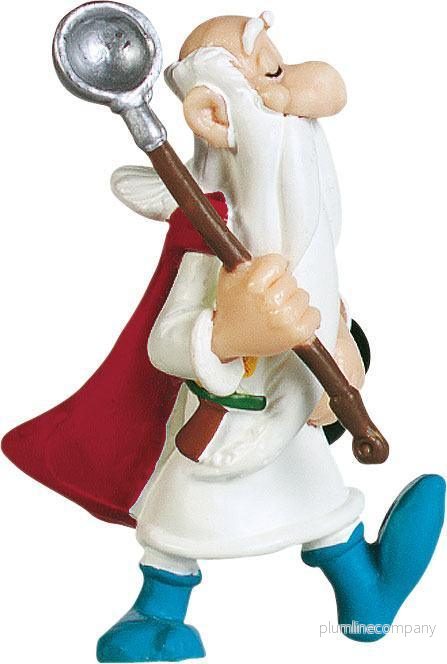 Asterix Figur Getafix med Kittel 8 cm - Bild 2