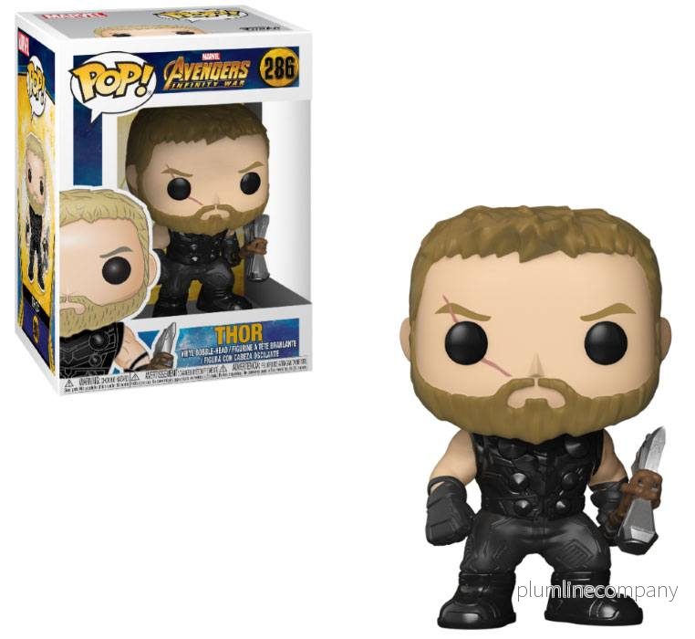 Avengers Infinity War POP! Film Vinylfigur Thor 9 cm Avengers Infinity War POP! Film Vinylfigur Thor 9 cm