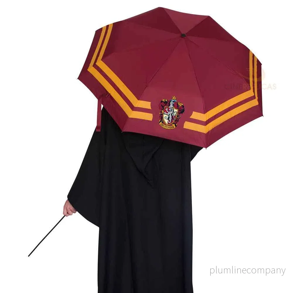 Harry Potter-paraply Gryffindor – Officiellt licensierat paraply med 112 cm diameter i polyester och metall - Bild 3