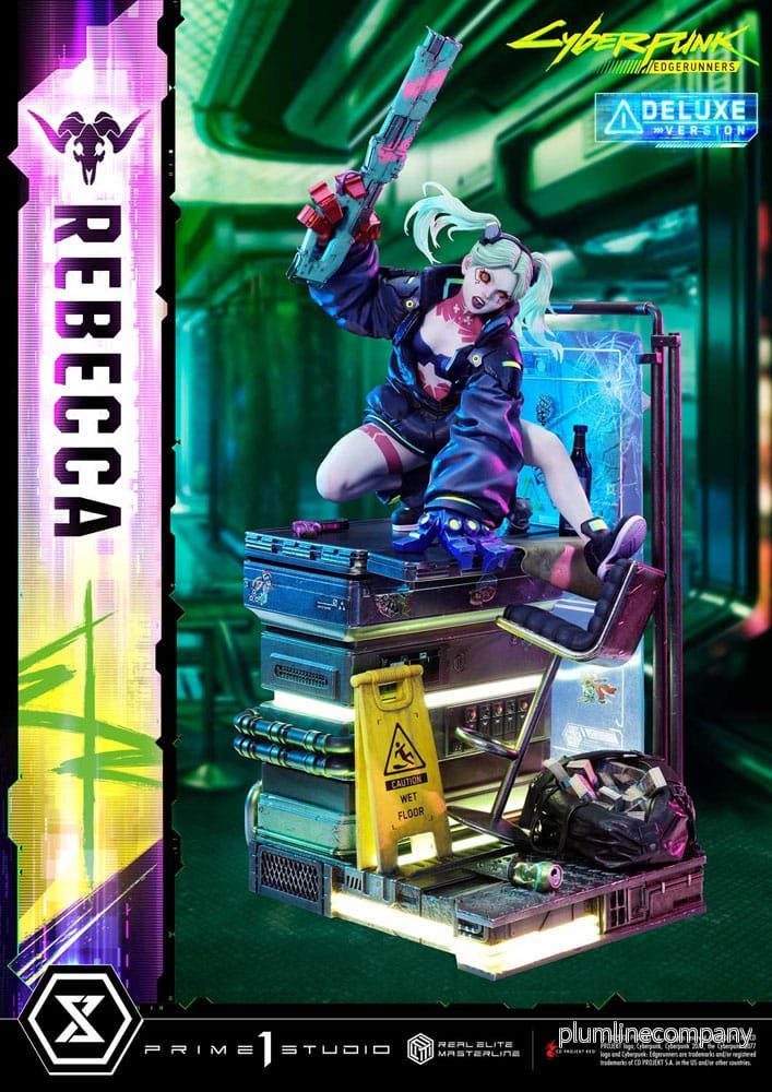 Cyberpunk: Edgerunners Real Elite Masterline Series Statue 1/4 Rebecca Deluxe Version 54 cm - Bild 3