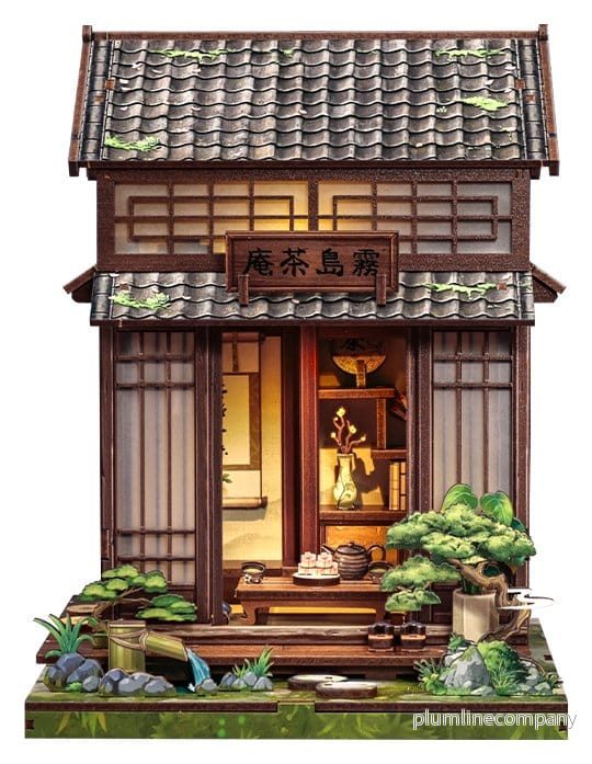 Miniatyrhusmodell-kit Kirishima Cha-an 19 x 14 cm - Bild 2